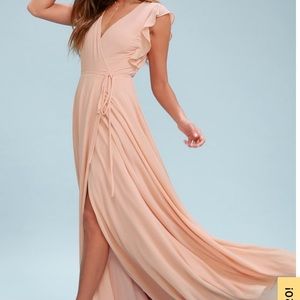 Bridesmaid dress/ long ball gown.